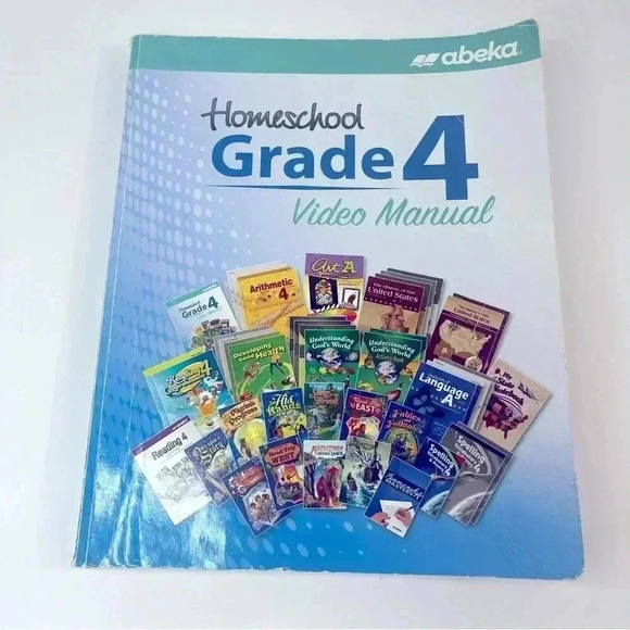 Abeka homeschool video manual grade 4 book - Picture 1 of 2